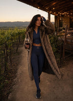 THE OKANAGAN ESTATE FAUX FUR COAT
