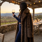 THE OKANAGAN ESTATE FAUX FUR COAT